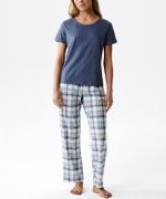 Женская пижама Atlantic, 1 шт. в уп.,модал, графитовая, NLP-513