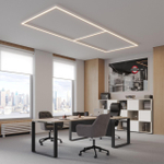 359606 OVER NT25 000 белый Светильник линейный светодиод. с переключ. цв. температуры IP20 LED 60W 220-240V 3000К\4000К\6000К FATTO