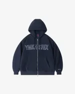 Худи Ymkashix Zip Original fleece темно-синее