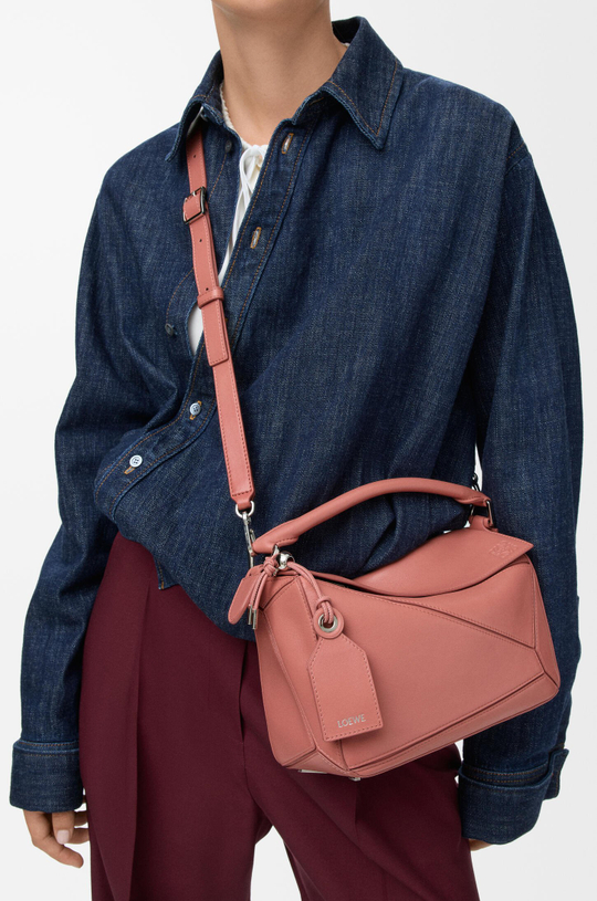 Loewe Маленькая сумка натуральной кожи, красноватый