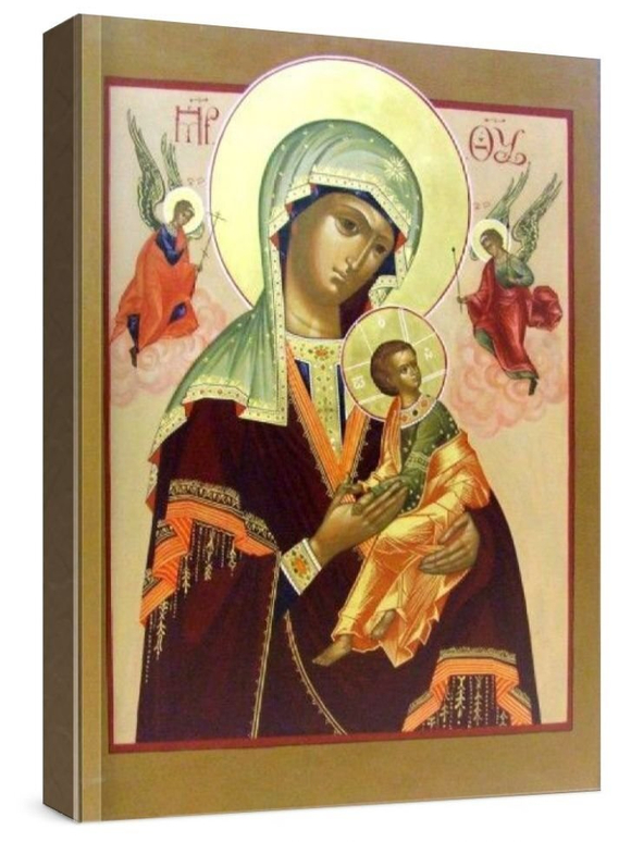 Страстная икона БМ (рукописная икона)