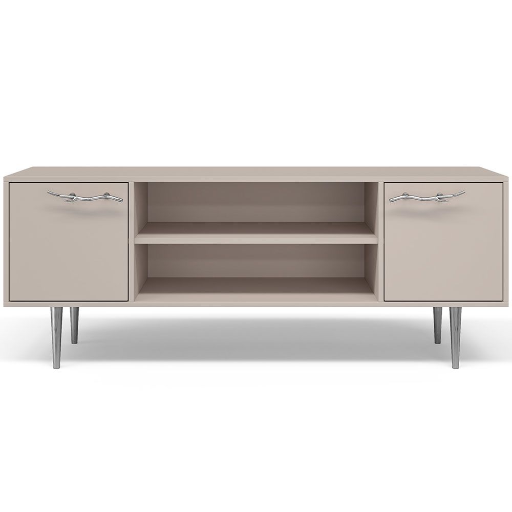 Тумба под ТВ Арт Колор matte 155см Стайл Сильвер Серый агат матовый