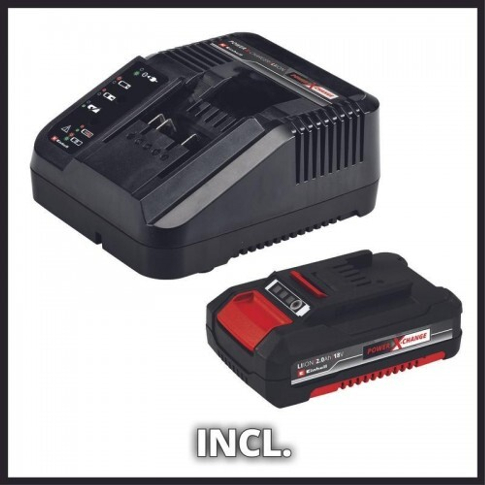 Дрель-шуруповерт аккумуляторная EINHELL PXC TE-CD 18/45 Li + набор оснастки 24 предм. 4513990