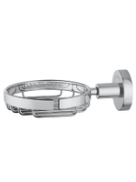 Мыльница с держателем WONZON & WOGHAND EASY, Хром (WW-8124)