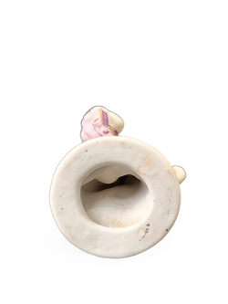 Фарфоровая статуэтка "Китаянка с веером" Гжель