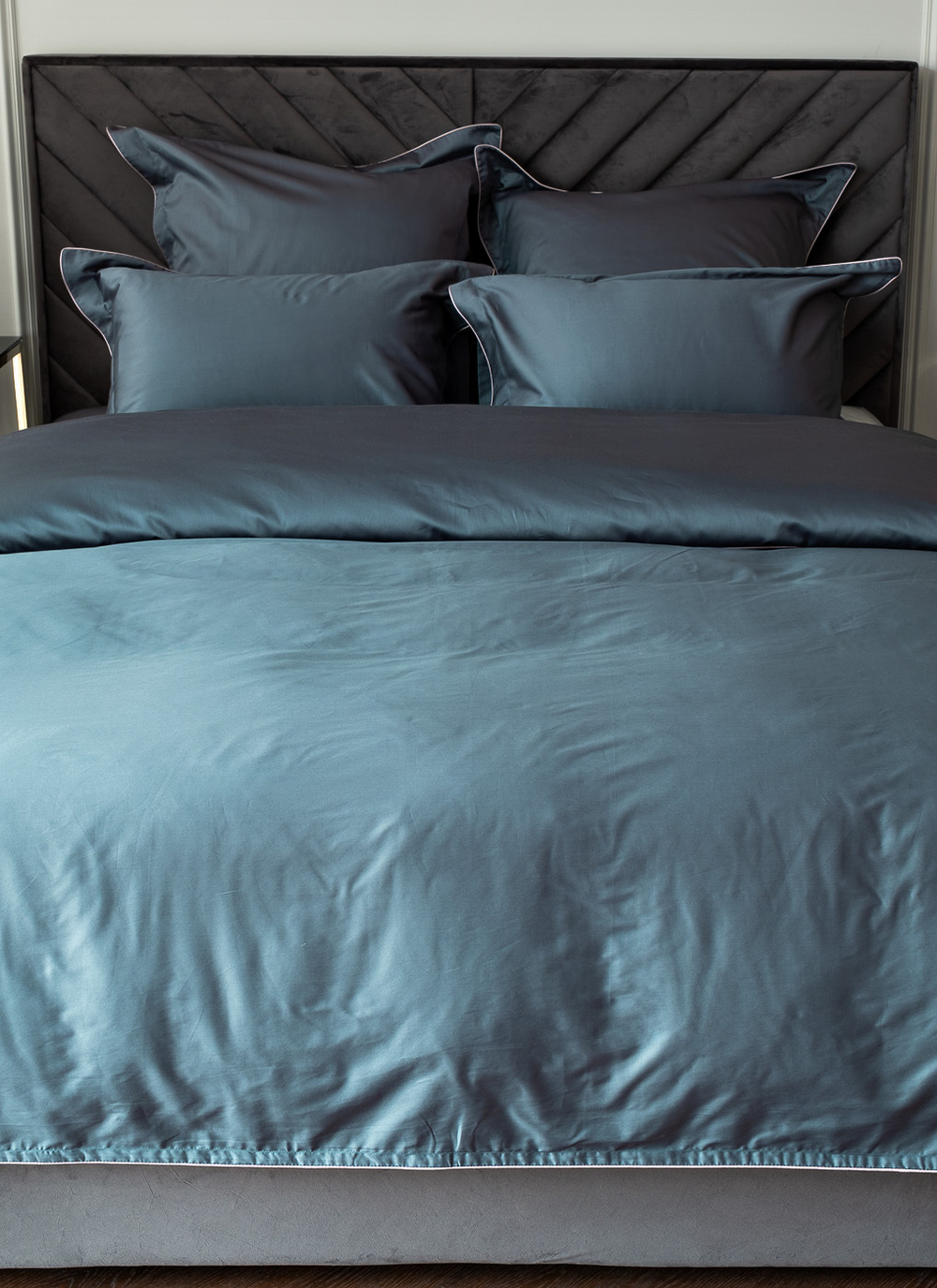 Наволочки 2шт 50x70 Garda Decor зеленые 107TD-D26G2-NAV ZEL