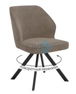 Стул DikLine 233 поворотный опоры чёрные