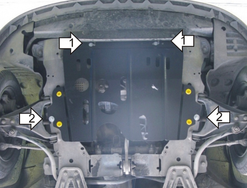 Защита двигателя для Renault Kangoo, Symbol Motodor.71708