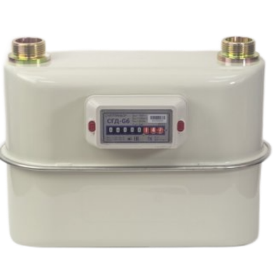 Счетчик газа Счетприбор СГД-G 6 правый 1 1/4" (г.Орёл)