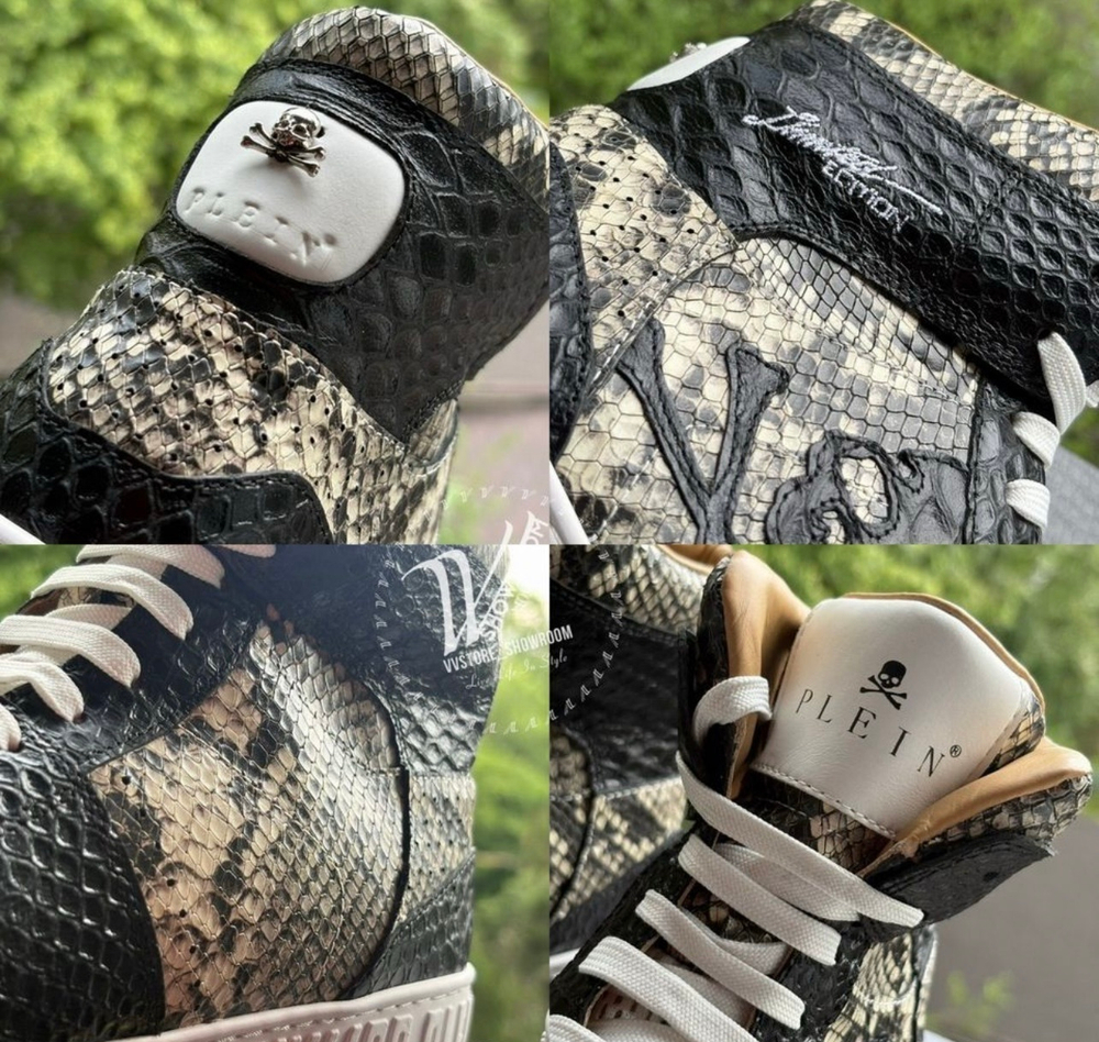 Кроссовки Philipp Plein Notorious Python Skull