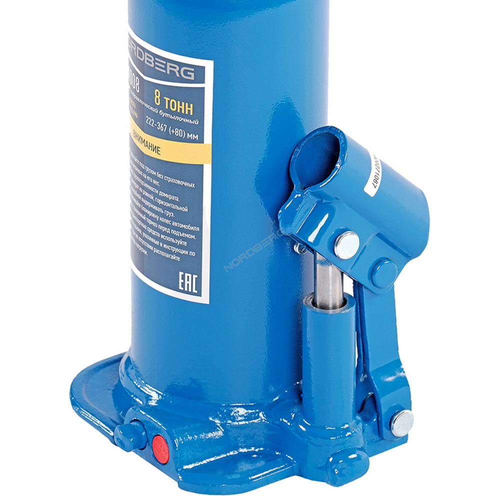 NORDBERG (N31008) Домкрат бутылочный 8 т