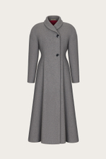 Пальто из шерсти с кашемиром