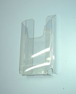 Карман буклетница верт для 1/3А4, 25мм, 1,5мм ПЭТ