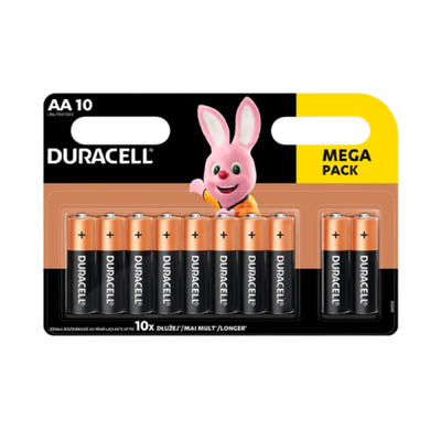 DURACELL Basic AA BL10 батарейка щелочная