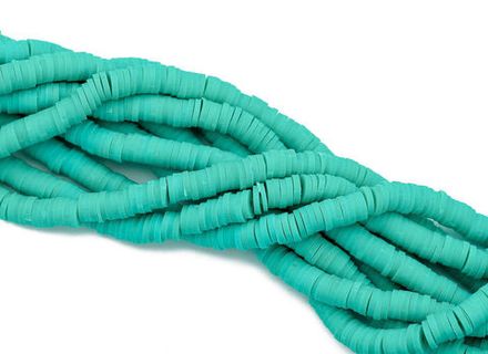 Нить каучуковых бусин 6мм