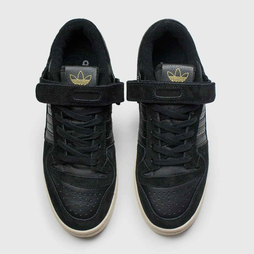 Кроссовки Adidas Forum Low Black / White new