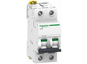 Acti 9 iC60H Автоматический выключатель 2P 20А (B) 10кА A9F88220 Schneider Electric