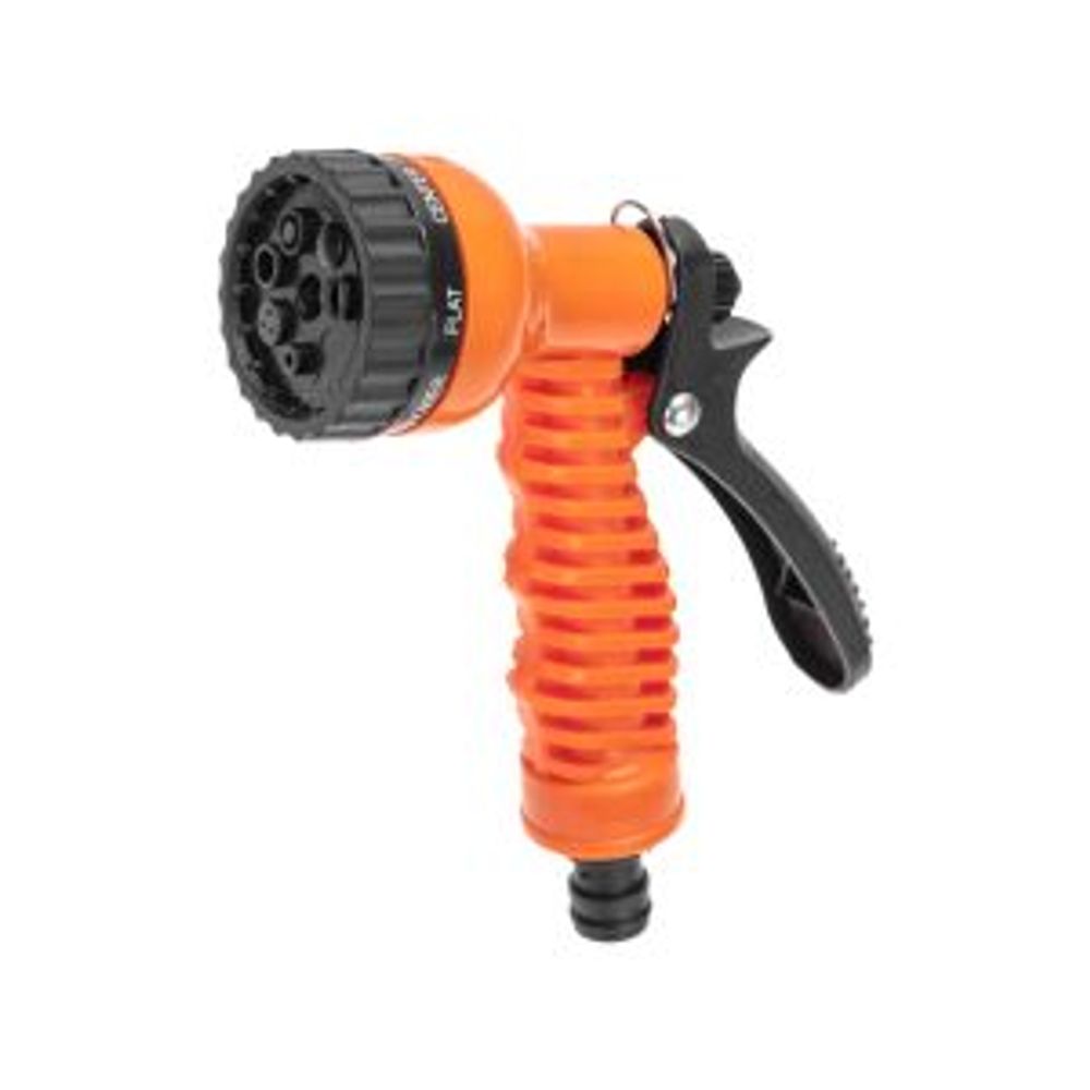 Набор поливочный, растягивающийся шланг 45 м, пистолет 7 режимов, соединитель ЧЕТЫРЕ СЕЗОНА