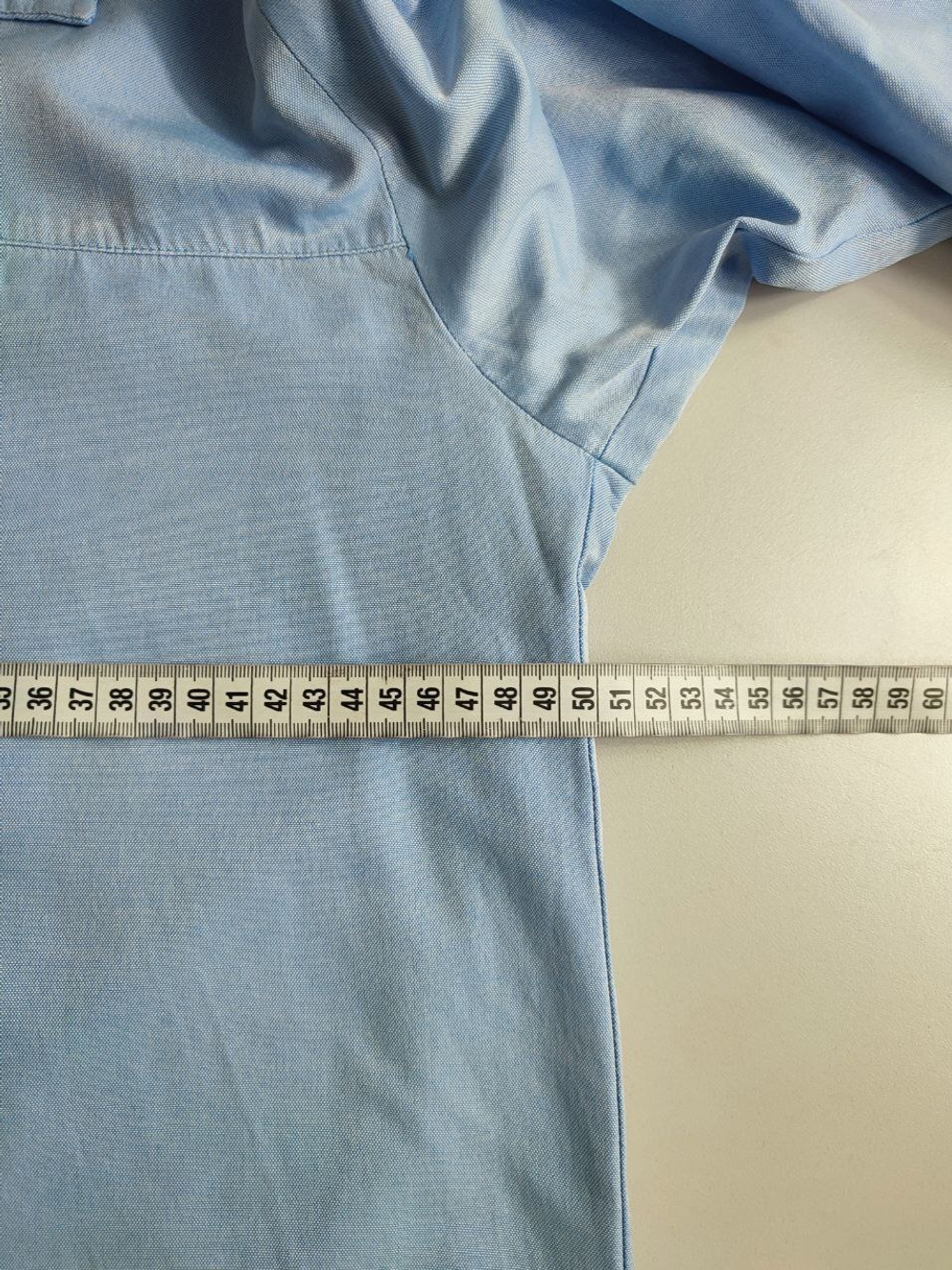 Блузка Zara голубого цвета 50 размер