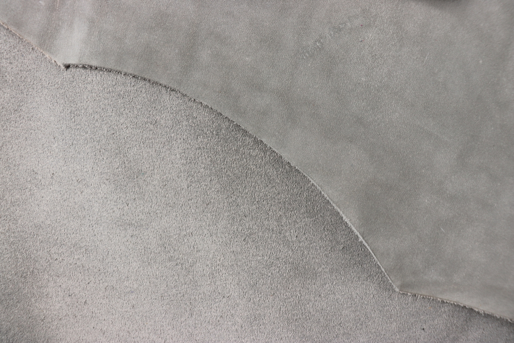 1,2-1,4 Кожа для обуви Франт (Велюр КРС) Серый 182 дм² (КЛ)