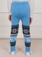 Рейтузы вязаные с орнаментом