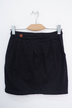 Юбка Zara черная короткая 42 размер