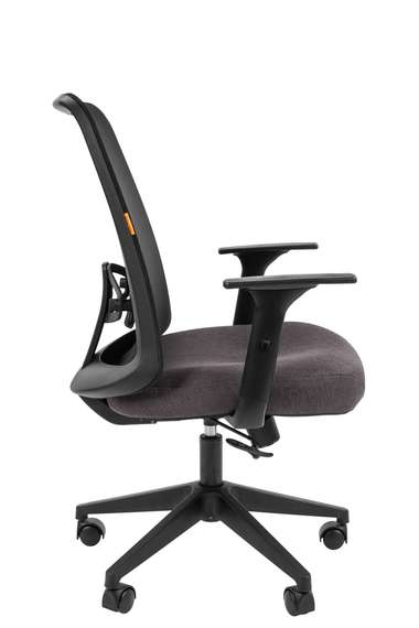 Офисное кресло Chairman 535 Россия LT ткань черный/серый