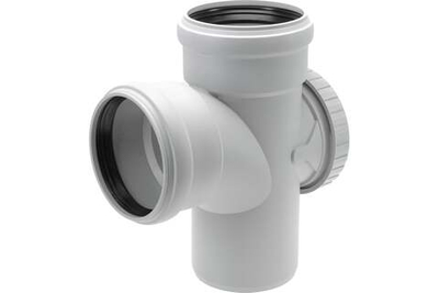 Ревизионный тройник SKEAR 110/110*87 гр. Ostendorf (Остендорф)