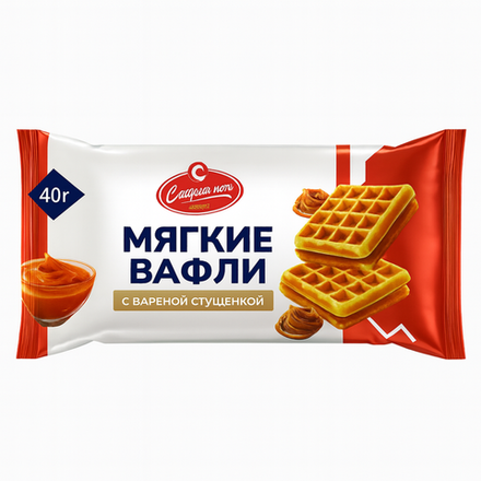Вафля мягкая Сайрам Нан с вареной сгущенкой 40 гр
