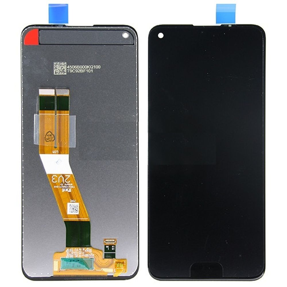 Дисплей для Samsung A115F/M115F (A11/M11) в сборе с тачскрином Черный - Ориг
