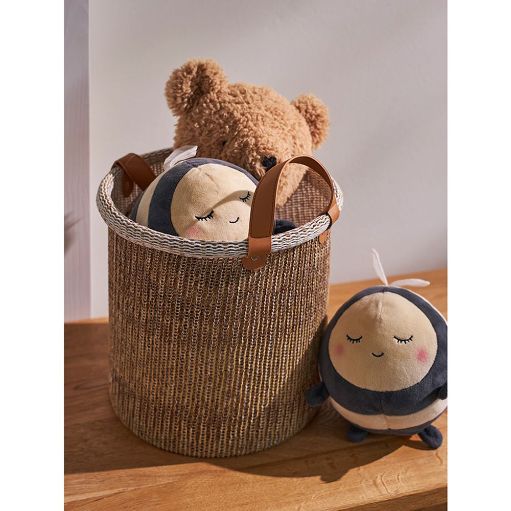 Корзина для хранения Sustainable collection, Ø32х28 см, бежевая