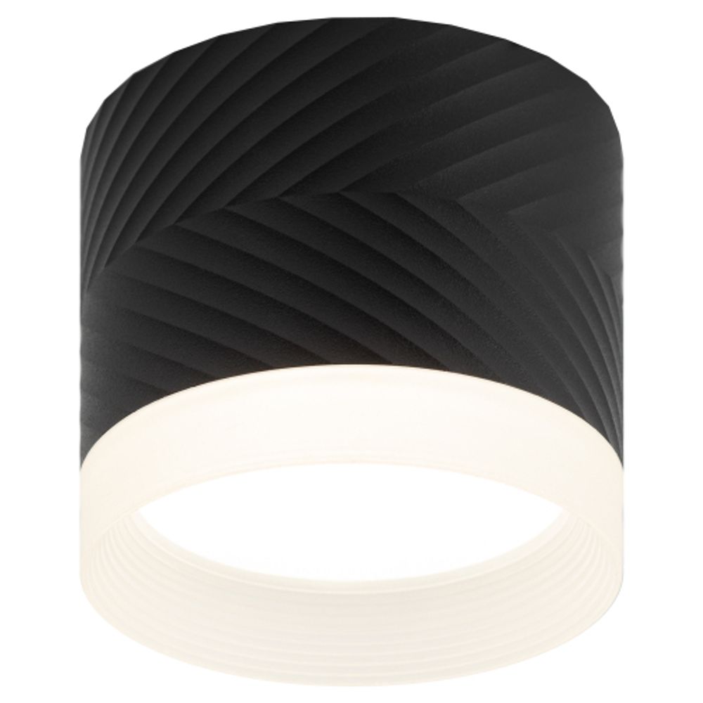 Светильник настенно-потолочный спот ЭРА OL38 BK под GX53 IP20 черный | Накладные светильники