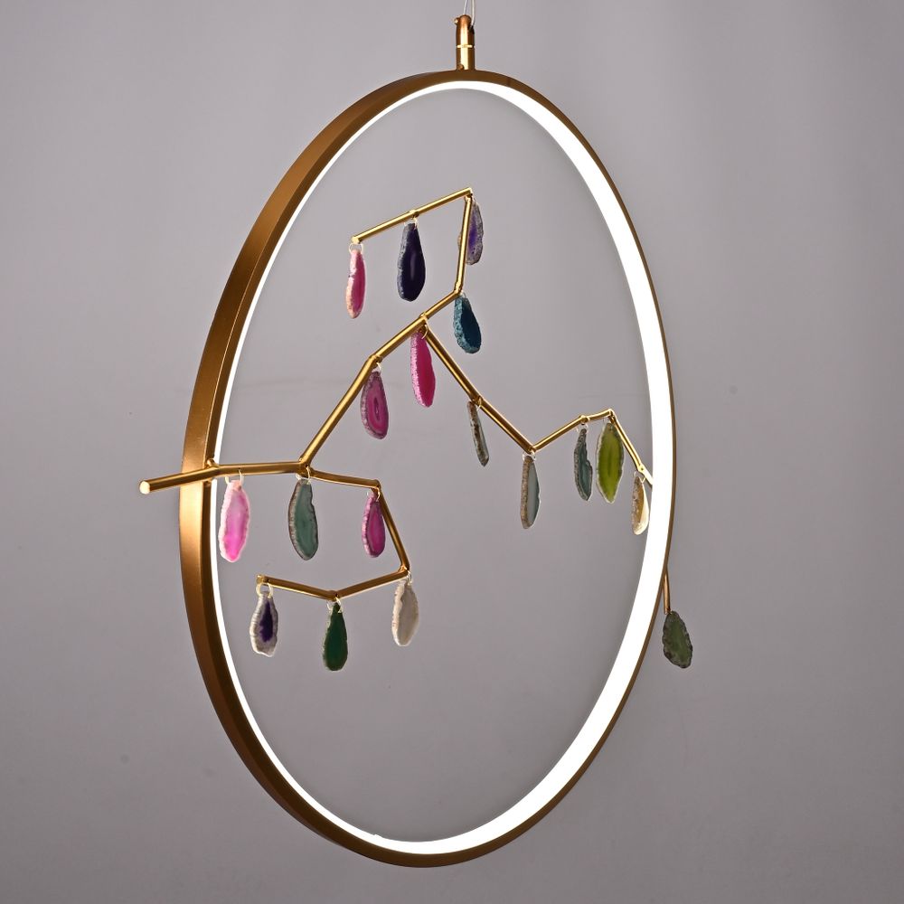 Подвесной светильник AGATE 10 multicolour D60