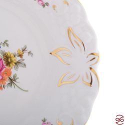 Блюдо круглое Queen's Crown Полевой цветок 30 см