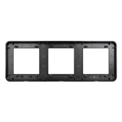 Рамка пластиковая FRM-VERSA-PL-3-BK (Arlight, -) 043784