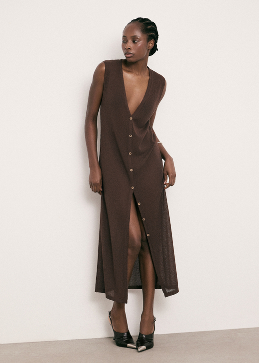 Кардиган SAINT-TROPEZ, шоколадный