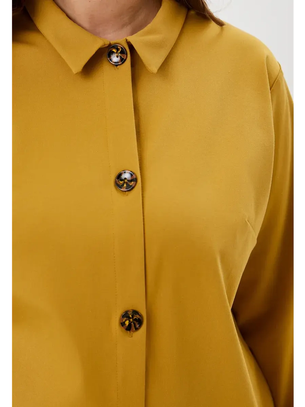 Платье-рубашка большие размеры