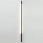 7155/150S HIGHTECH ODL26 Прямой элемент для инсталяции  черный/cиликон/металл IP20 LED 24W(21W+3W) 600Лм 3000K 120° 24V FINO