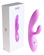 Вибратор Rabbit с клиторальным стимулятором (5 режимов) (Цвет: розовый)