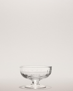 Zara Home бокал из стекла, цвет прозрачный, 9 см