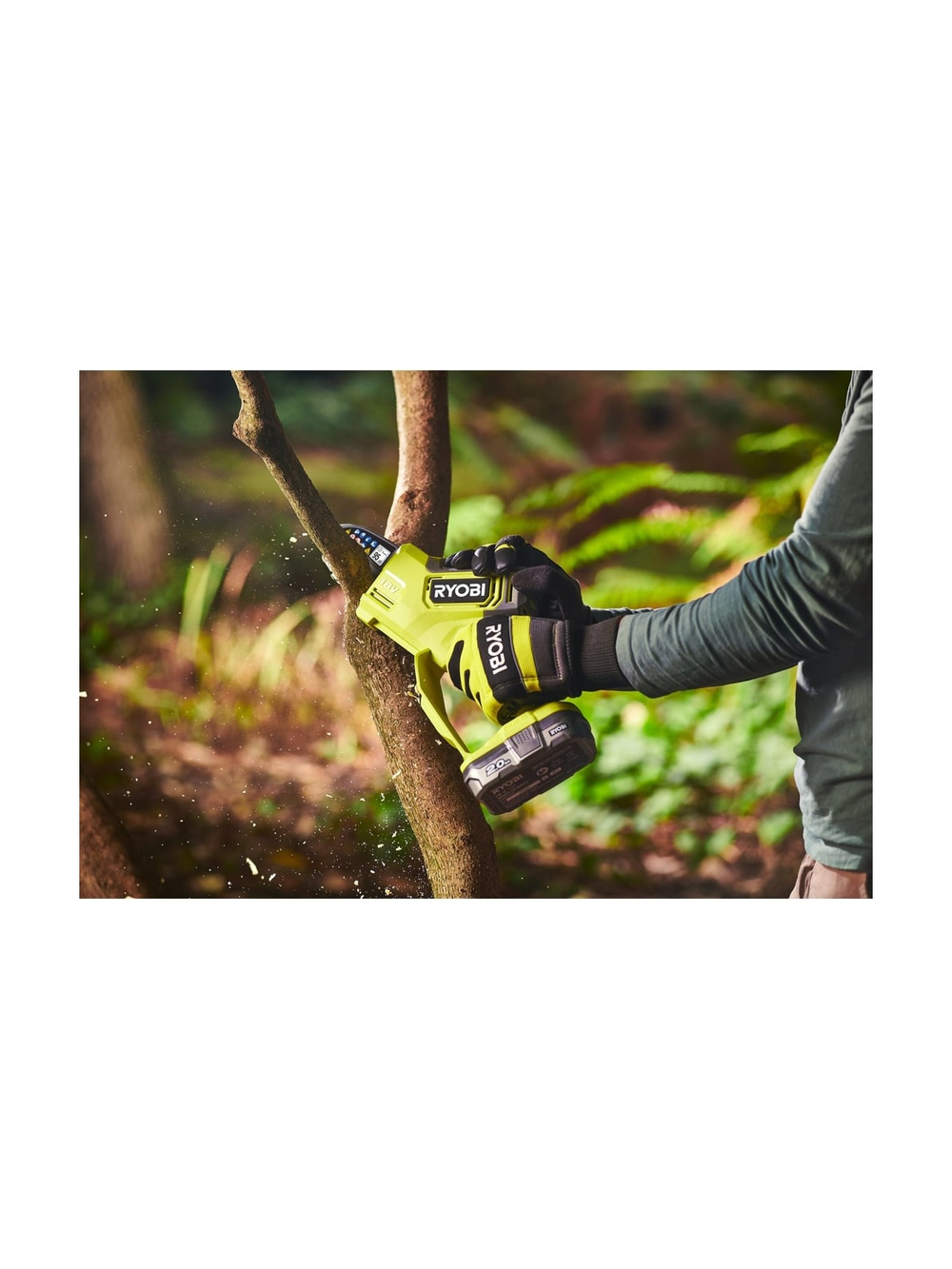 Бесщеточная цепная пила Ryobi ONE+ 18В RY18PSX10A-0 10 см 5133005433