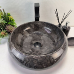 Раковина из мрамора Donut Black Medium DM-62847 45*45*15 51