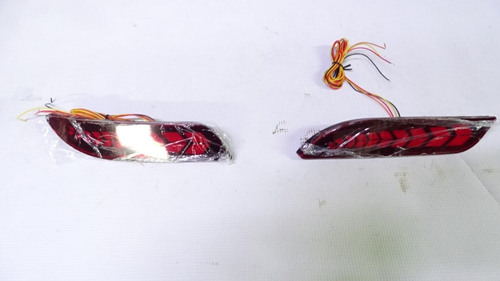 Катафот заднего бампера /2172/ LED бегущий поворотник) (TLT)