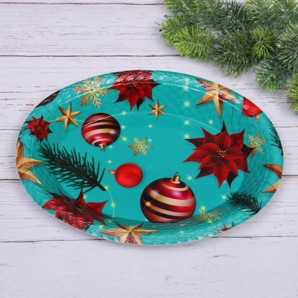 Поднос пластиковый «Вечерний вальс» 31,5*24*4см