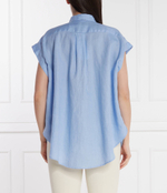 Льняная рубашка POLO RALPH LAUREN - голубой(211935131)