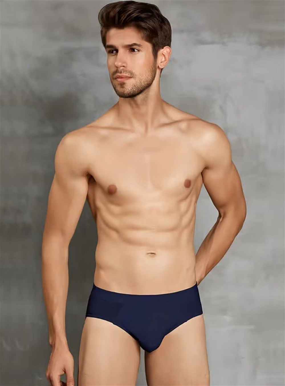 Классические мужские трусы-слипы из хлопкового волокна Doreanse Cotton Premium (Размер: XL) (Цвет: черный)