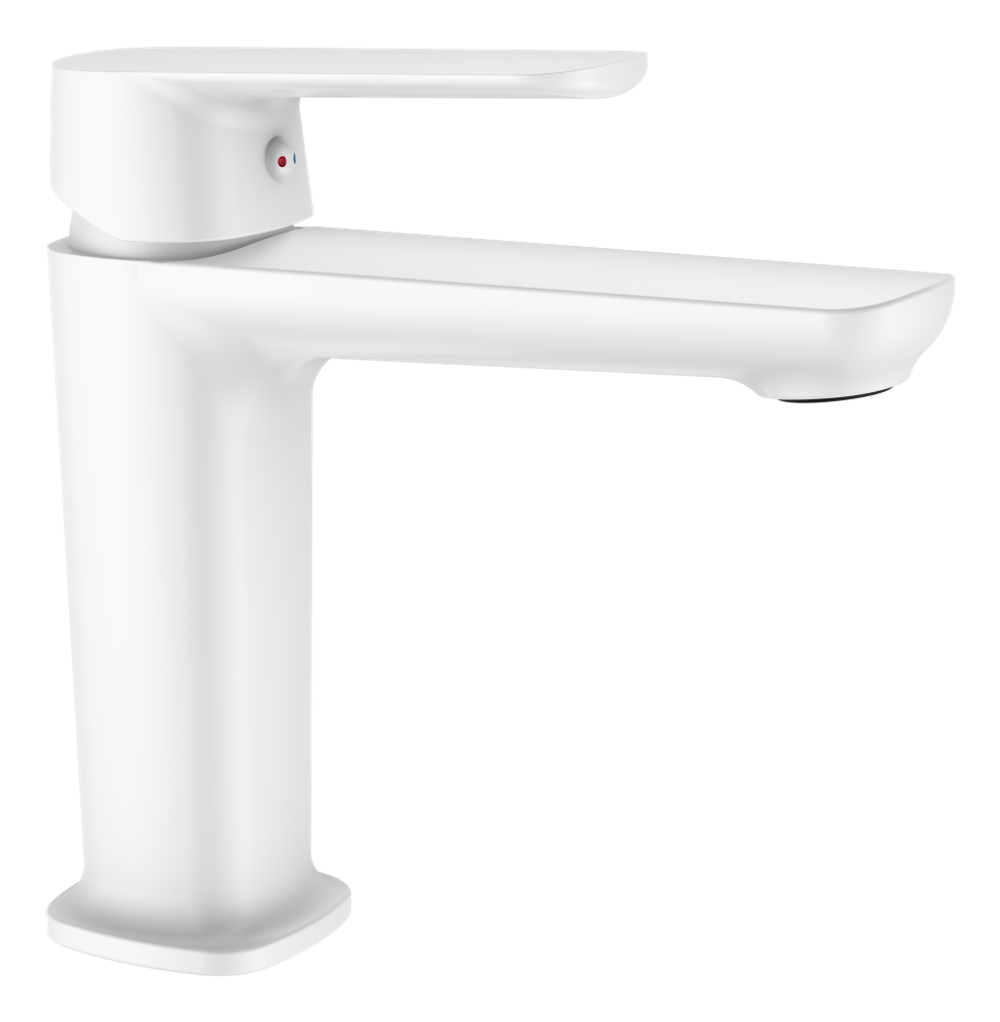 073513-F Смеситель од. для раковины (БЕЛЫЙ) ViEiR (10/1шт)