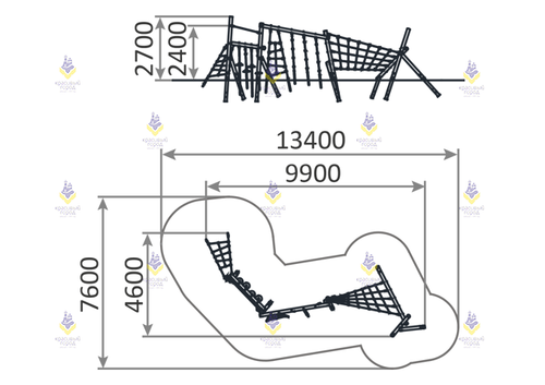 Канатный комплекс «Джунгли»
