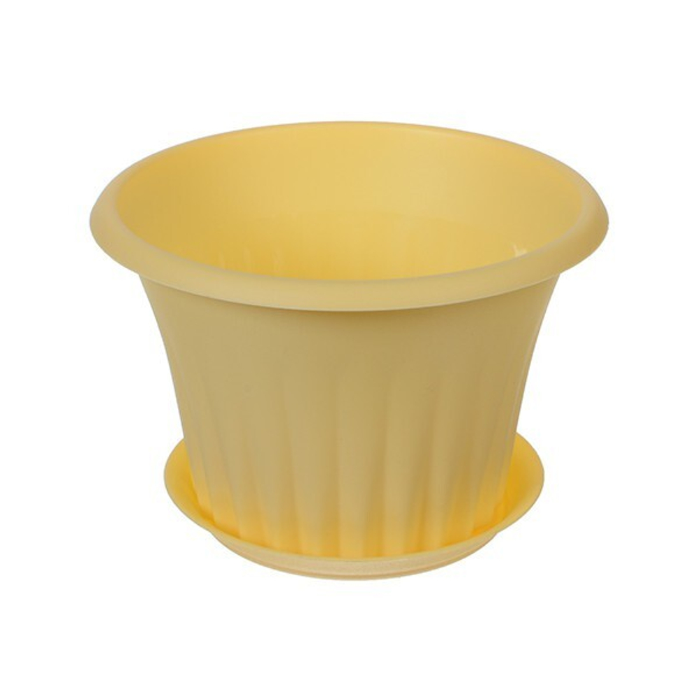 Кашпо КЭРОЛ 1,0 л D160мм с подставкой