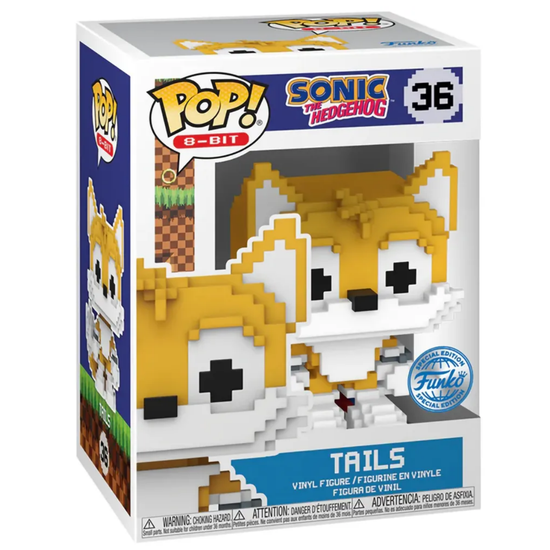Фигурка Funko POP! 8-Bit Sonic the Hedgehog Tails (Exc) (36) 83036